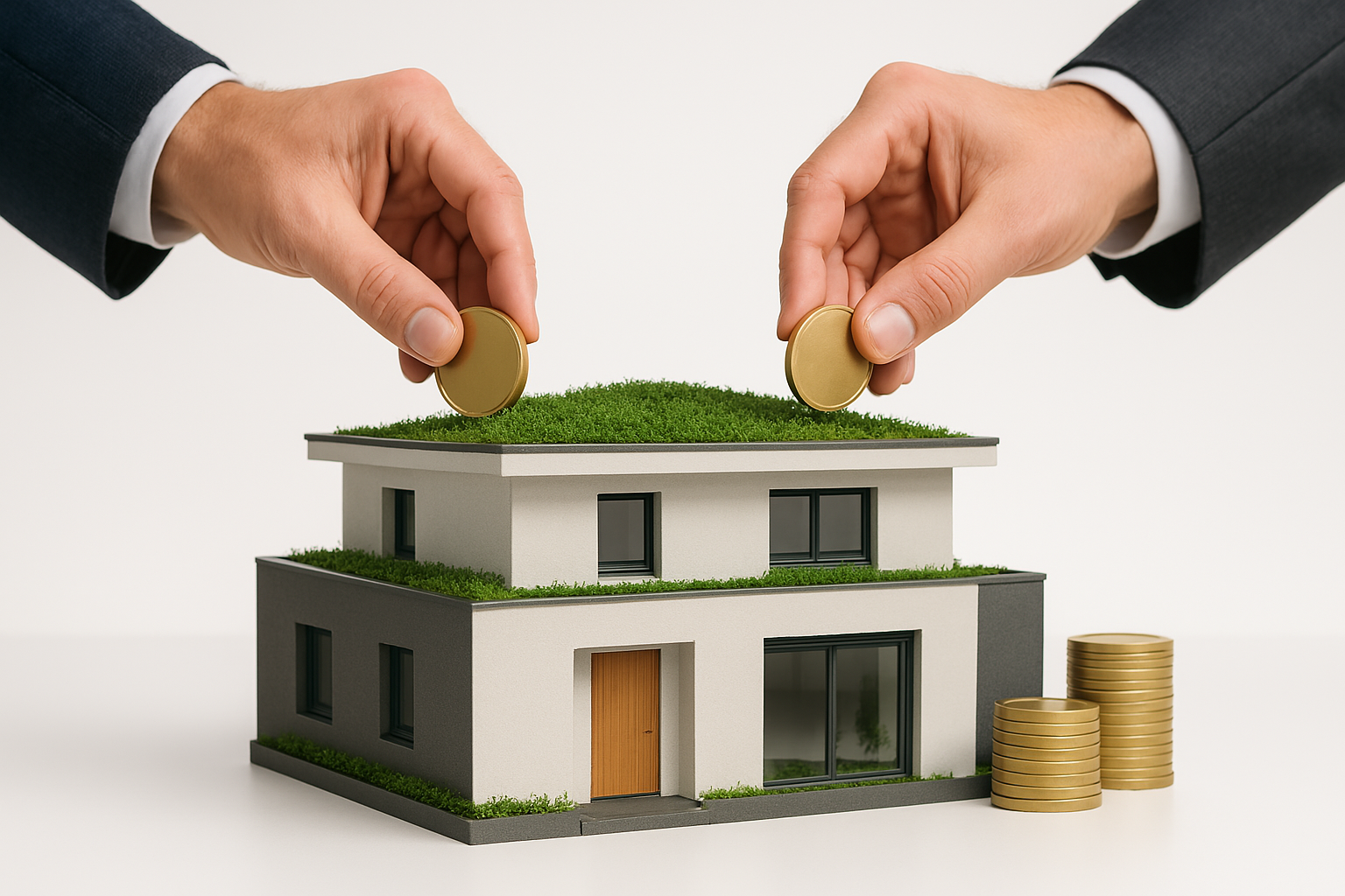 Illustration d'investissement immobilier fractionné